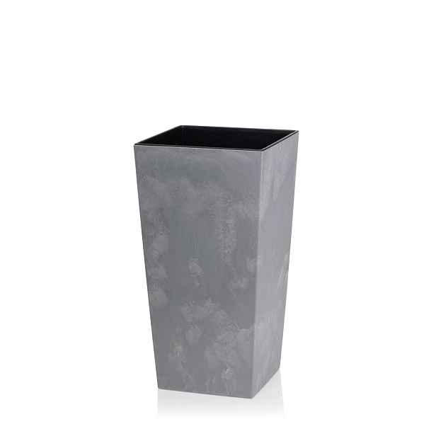 HowHomely Květináč Porto 46x25 cm šedý beton