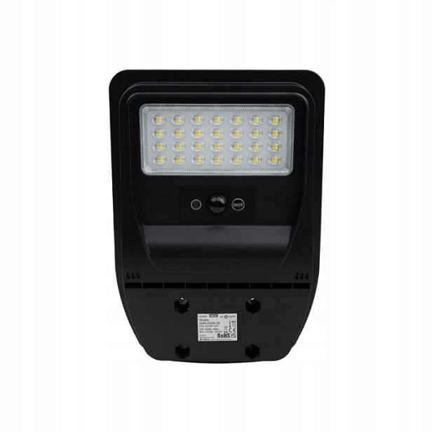 Led pouliční lampa solární 50W 800lm 4000K akumulátorová Ecolight
