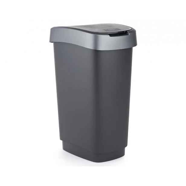 Odpadkový koš Twist 25 l, antracitový