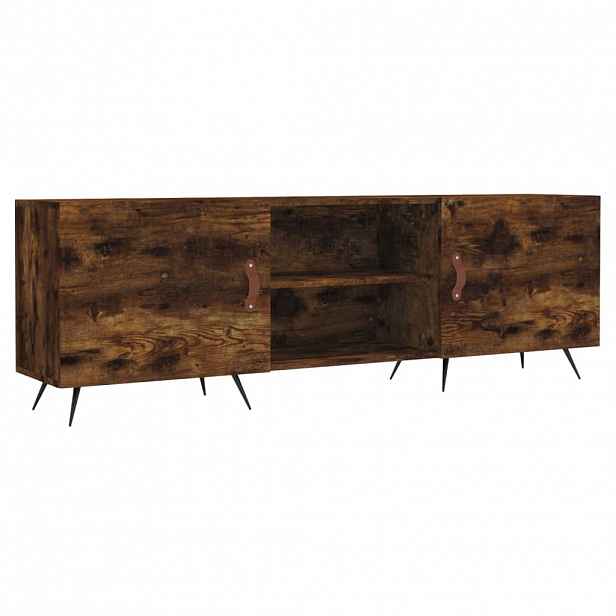 vidaXL TV skříňka kouřový dub 150 x 30 x 50 cm kompozitní dřevo