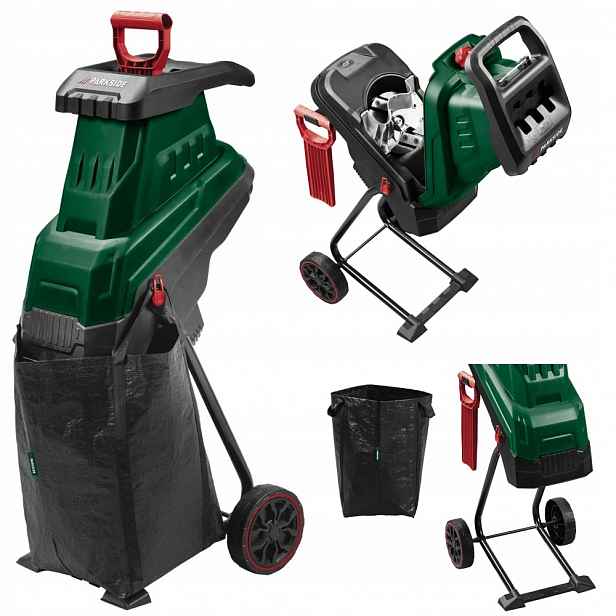 Drtič Větví Parkside Pemh B2 2400 W Štěpkovač Sáček 40 L