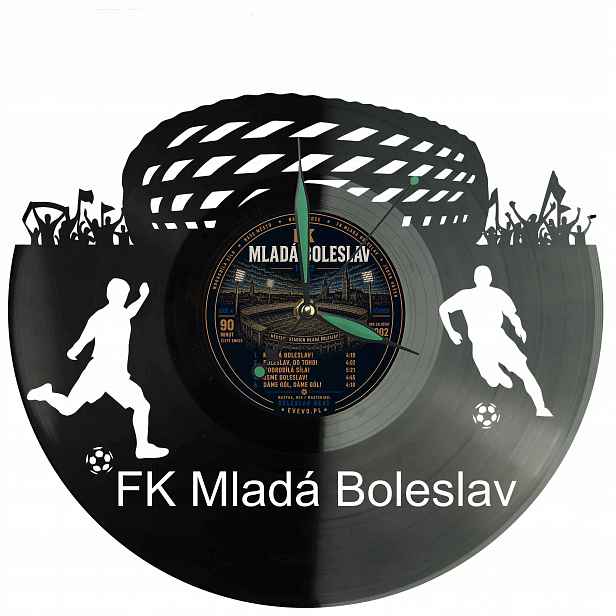 Fk Mladá Boleslav Nápad na Dárek Nástěnná Dekorace z vinylové desky