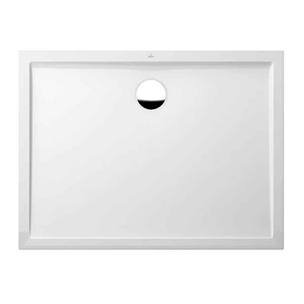 Villeroy & Boch Futurion Flat - Sprchová vanička 80x120 cm, bílá UDQ1280FFL2V-01