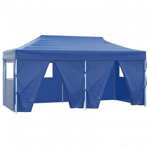 vidaXL Party Stan 291 x 580 x 315 cm Modrá Oxford látka