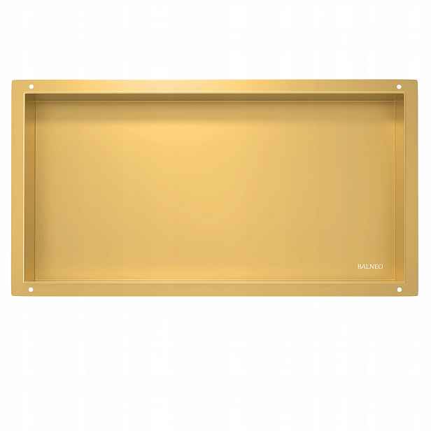 Bezrámečková Polička 60x30x10 cm Gold Wall-box No Rim Balneo