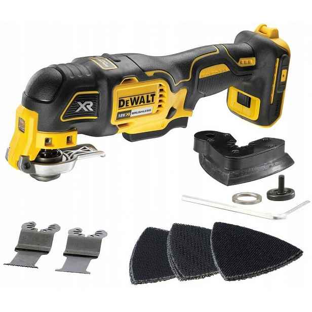 Dewalt DCS356N Multifunkční Nástroj Body 18V Dual Grip 300W Příslušenství