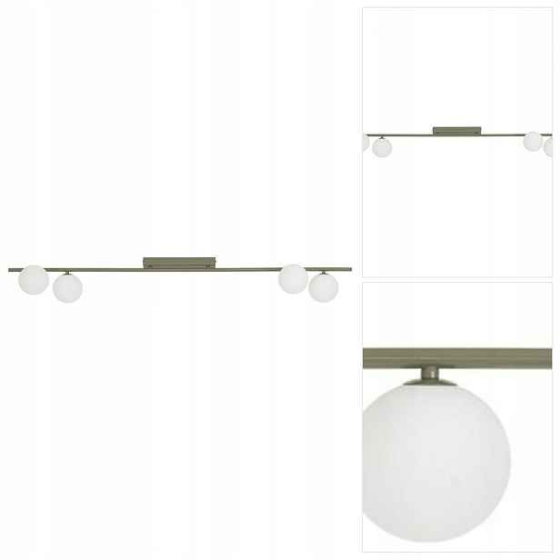 Stropní svítidlo zelená Imelo retro forma nad pultem v jídelně Tk Lighting