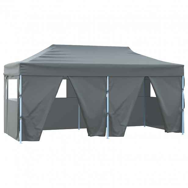 vidaXL Party Stan 291 x 580 x 315 cm Antracitová Oxford látka