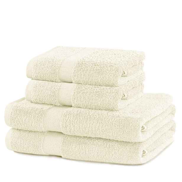 Restilo Sada ručníků DecoKing Niki ecru, velikost 2*70x140+2*50x100