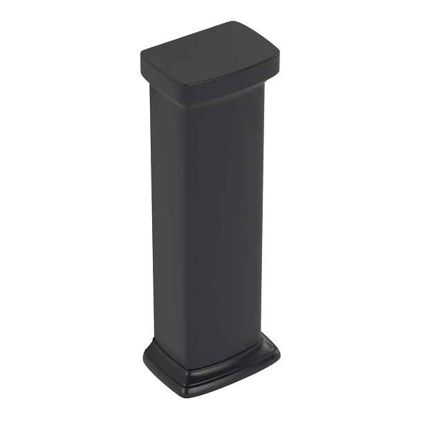 Villeroy & Boch Hommage - Sloup pro umyvadlo, CeramicPlus, Pure Black 723200R7