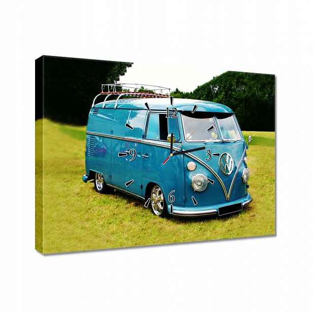 Nástěnné hodiny Volkswagen Transporter 60x40
