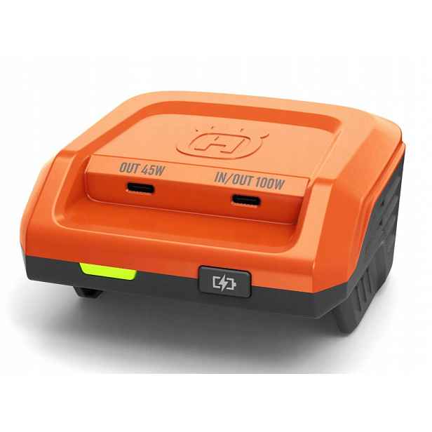 Nabíječka Husqvarna 40-USB150X – notebook, smartphone typ C 36V 45W 100W