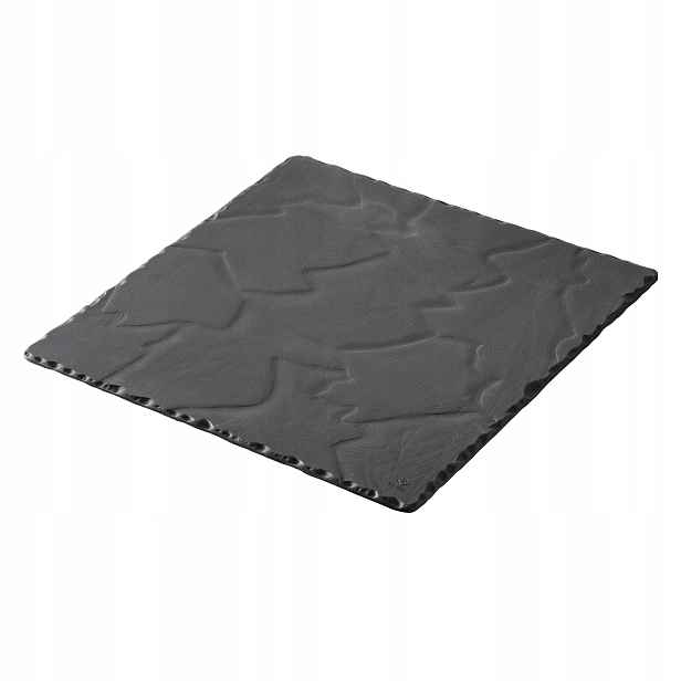 Basalt Talíř čtvercový 20 x 20 cm černý Revol