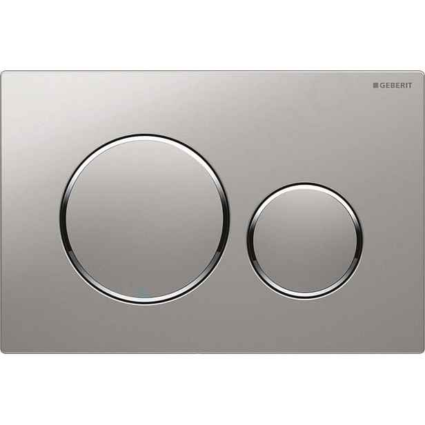 Geberit Sigma20 - Ovládací tlačítko Sigma20, lakovaný chrom mat/chrom 115.882.JQ.1