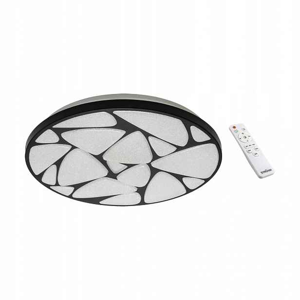 Plafoniera s Led dálkovým ovládáním Mineral C 48W 3000K-4200K-6500K IP44 černá