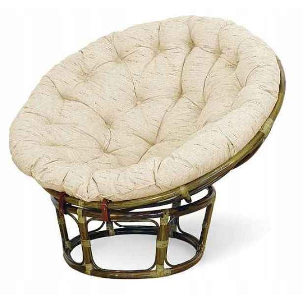 polštář křeslo papasan ratan 110 cm Voděodolný