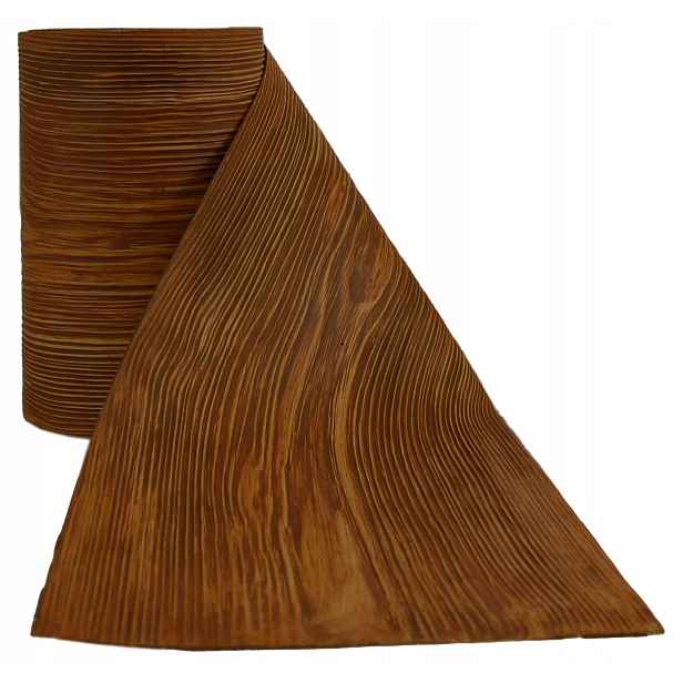 Pružná fasádní deska Teak Rustykal 196 x 23,4 1 m2 DrewVip Set