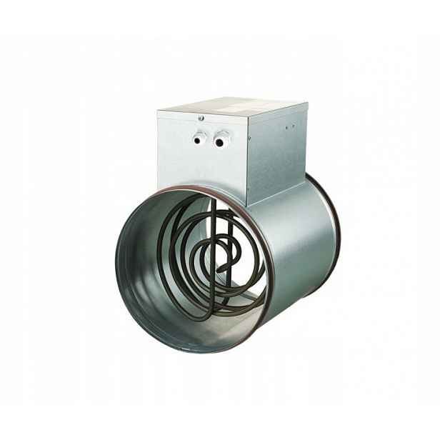 Vents elektrický kanálový ohřívač fi125 mm 1,6 kW 1fázový NK125-1,6-1