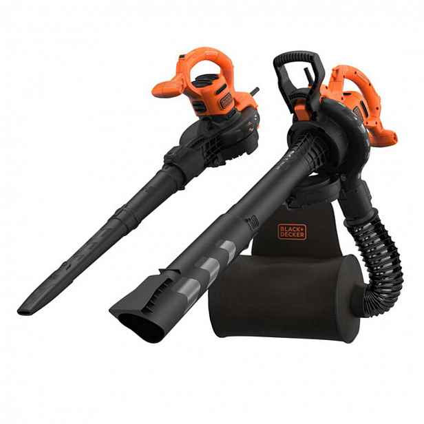 BLACK+DECKER - Elektrický zahradní vysavač 3v1, 2900 W BEBLV290-QS
