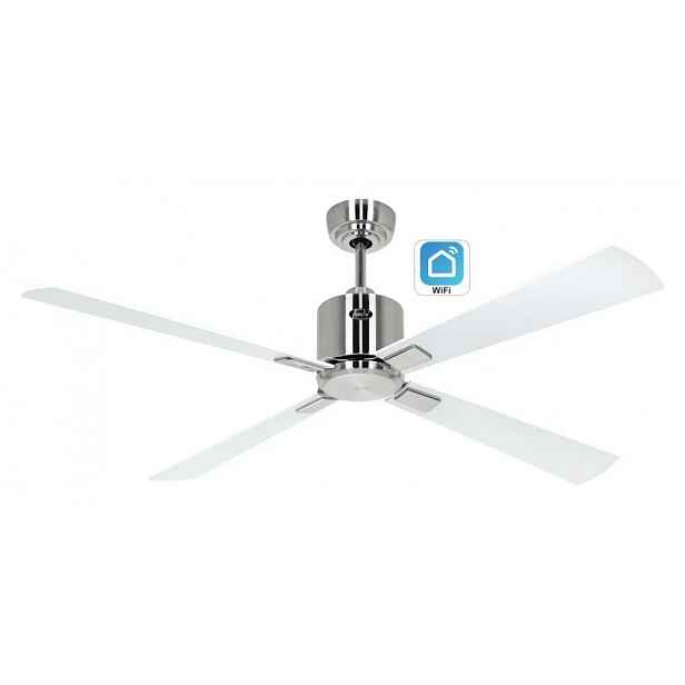 CasaFan 942232W Eco Neo III WiFi, světle šedá a bílá, stropní ventilátor