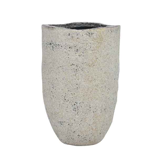 Pottery Pots Květináč Mt. Hayes, barva albitově krémová, více velikostí - PotteryPots Velikost: L - ø 52 cm | v. 75 cm