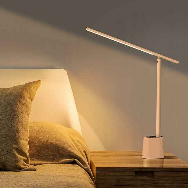 Stolní noční Led lampička Smart Eye bezdrátová 2200 mAh bílá