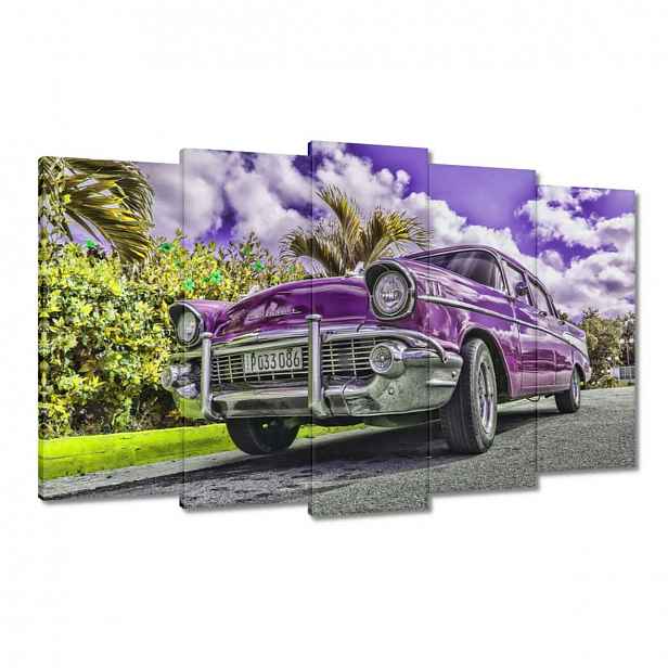 Obrazy 100x60 Fialový Chevrolet