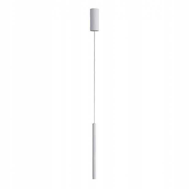 Závěsná lampa Valdes Bílá Led 3000-6000K 150 cm Hliníkové stínítko Italux