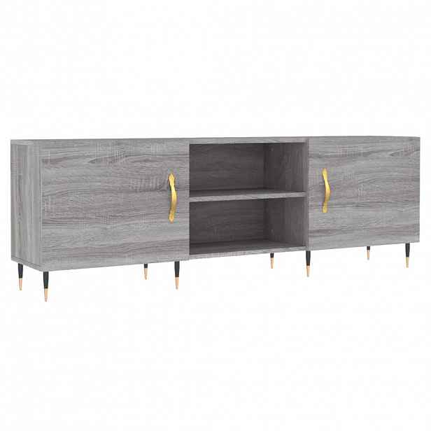 vidaXL TV skříňka šedá sonoma 150 x 30 x 50 cm kompozitní dřevo