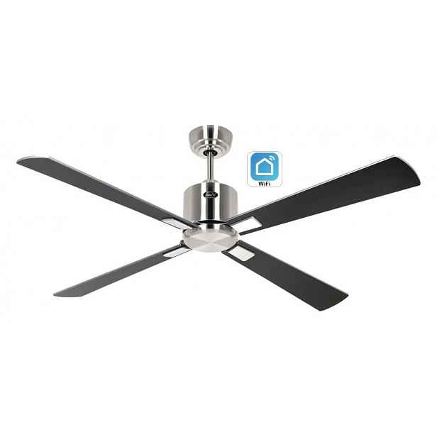 CasaFan 942242W Eco Neo III WiFi, stříbrná a wenge, stropní ventilátor