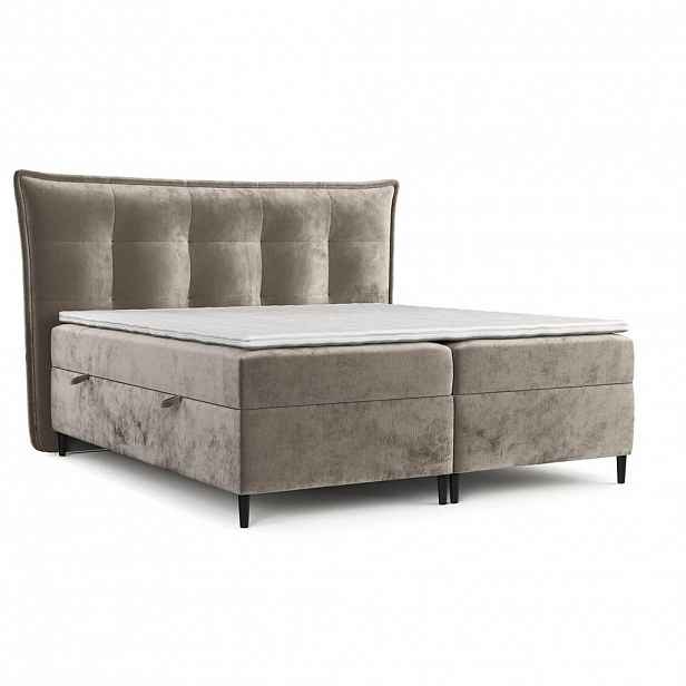 AltaBeds POSTEL BOXSPRING LAS PALMAS 180/200 cm Béžová