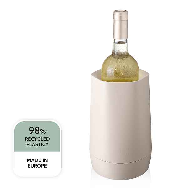 Chladicí nádoba na víno s aktivní vložkou HEXO, Vacu Vin, písková, 36482606