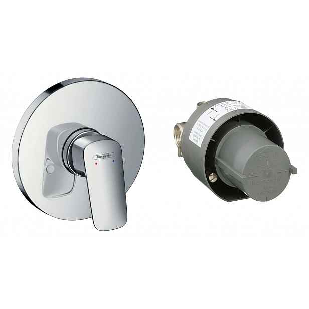 Hansgrohe Logis - Sprchová baterie pod omítku, s tělesem, chrom 71666000