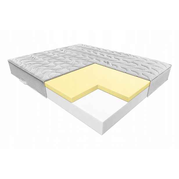 Matrace Janpol Julia 100x200, stříbrná pěna Care 3D