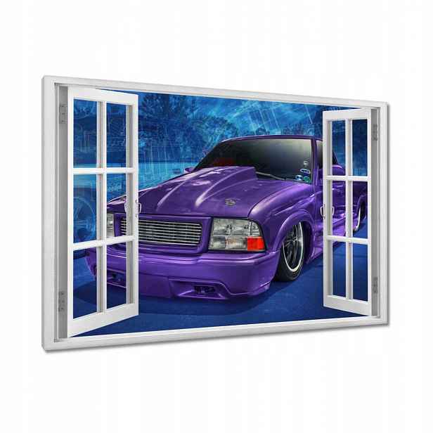 Obrazy 90x60 Fialový PickUp S10