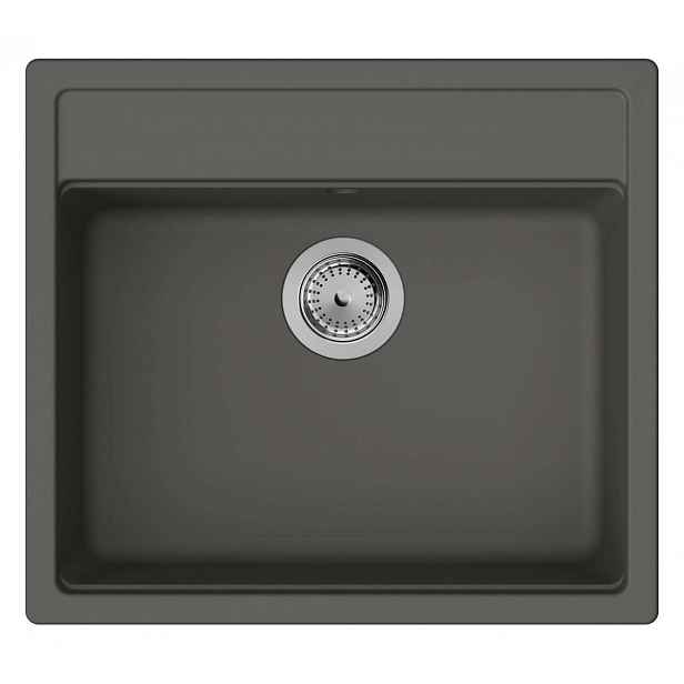 Hansgrohe S52 - Granitový dřez S520-F510, kamenná šedá 43359290