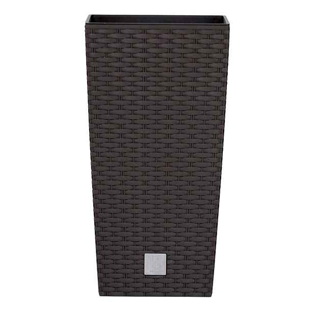 Prosperplast Květináč Rato Champaing tmavě hnědý, varianta 22,5 cm