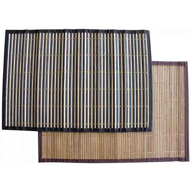 TORO Bambusové prostírání s obrubou set 4 ks, 30 x 45 cm