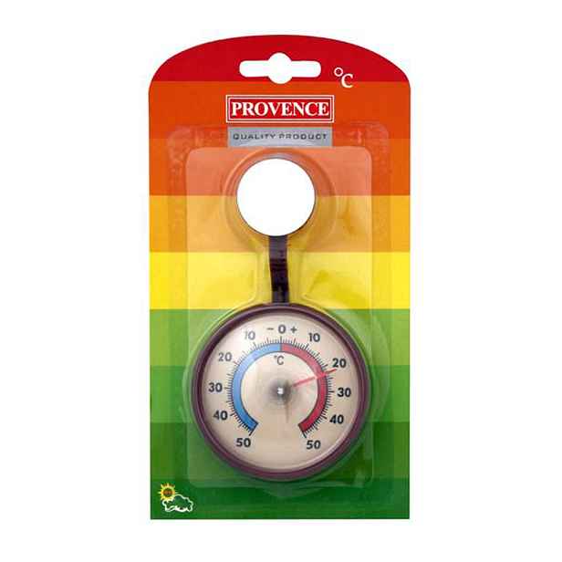 Venkovní teploměr -50-+50°C PROVENCE samolepicí