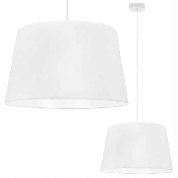 Závěsná Stropní Lampa Lustrová Klasická Bílá Lampa Do Obývacího Pokoje Kuchyně E27
