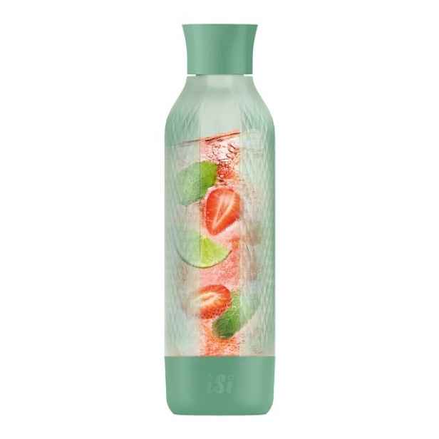 Láhev Twist'n Sparkle Virtuoso karbonizace, 950 ml, Sage - iSi