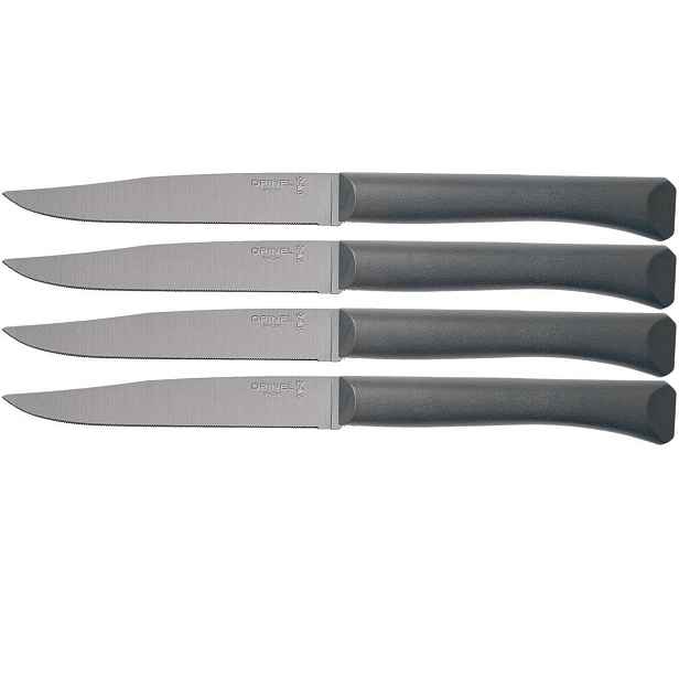 Opinel Sada steakových nožů Bon Appétit +, 4 ks, antracit 001907