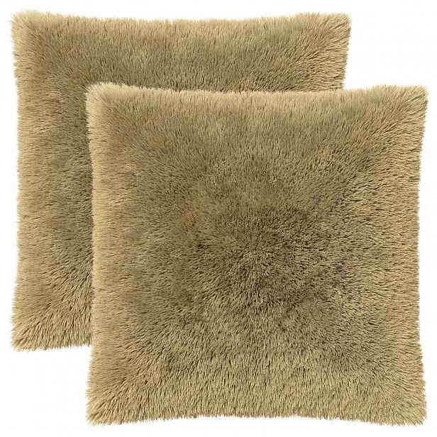 vidaXL Povlak na polštář 2 pcs HEERLEN Světlá zelená 65 x 65 cm