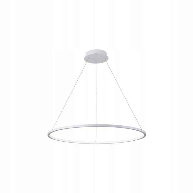 Závěsné Stropní Svítidlo Moderní Vinola Bílá 24W Led Ø40cm Převis Italux