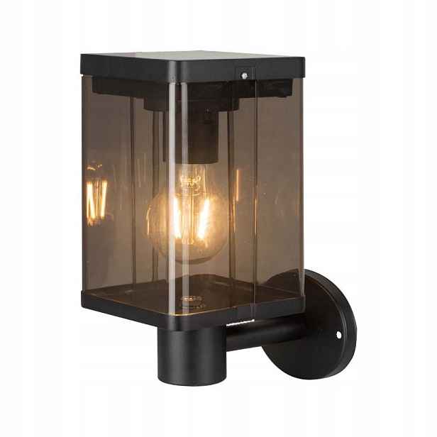 Solární Led zahradní nástěnné svítidlo 2.5W s pohybovým senzorem 3000K 150lm V-tac