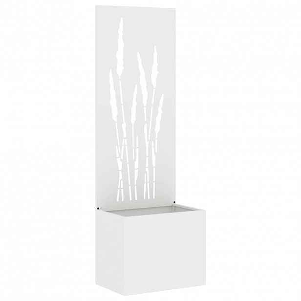 vidaXL Soukromí na zahradě Řezací Bílá 50 x 32 x 150 cm
