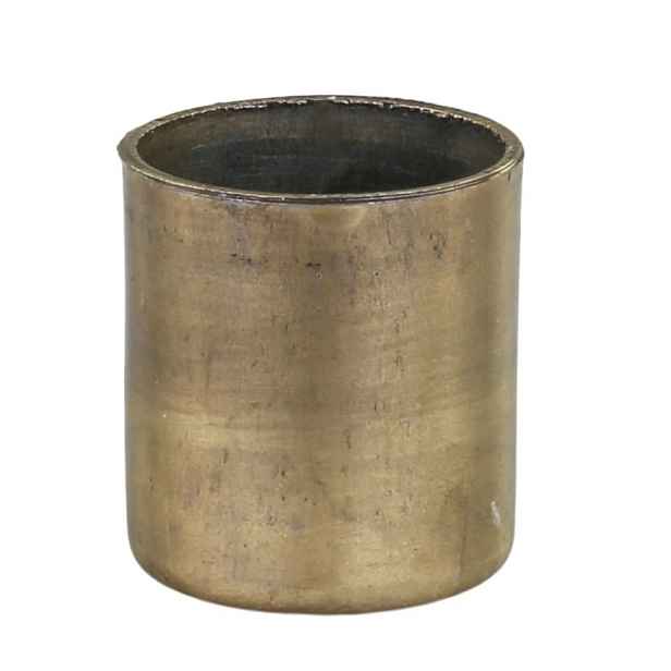 Bronzový antik svícen na úzkou svíčku s magnetem Mao - Ø 2*2,5cm Chic Antique