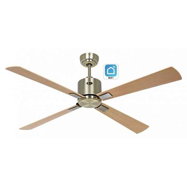 CasaFan 944222W Eco Neo III WiFi, buk a javor, stropní ventilátor
