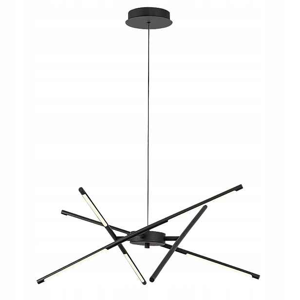 Moderní stropní lustr do obývacího pokoje, elegantní osvětlení