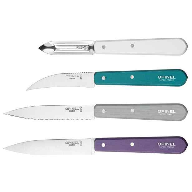Opinel Sada nožů Les Essentiels Art Deco, 4 ks 001939